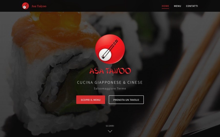 Web y carta digital – Asa Taiyoo